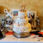 Seashells Beach Wedding cake, Complete Wedding packages by Beach Weddings Alabama