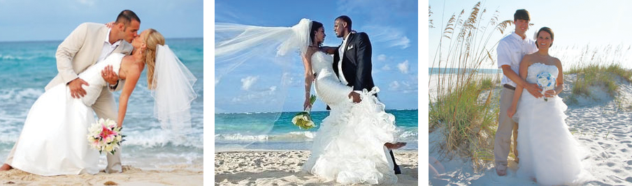 A beach wedding in Gulf Shores, AL