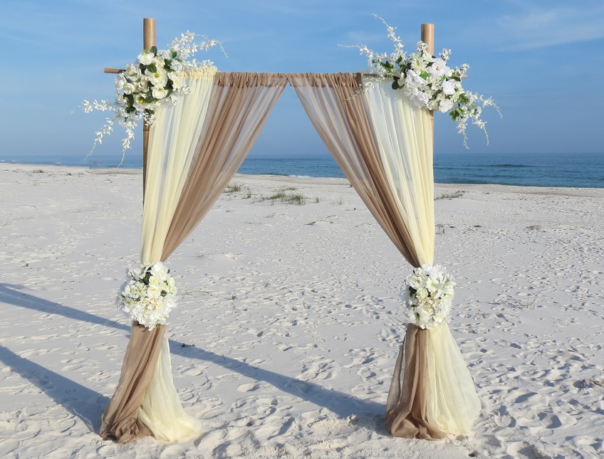 orange beach elopement, Gulf Shores Elopement by Beach Weddings Alabama