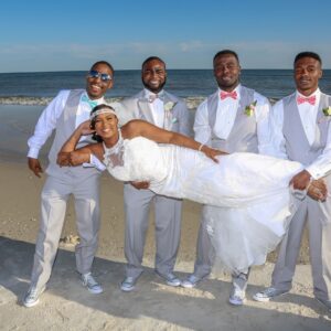 Alabama, Florida wedding on the beach by Beach Weddings Alabama