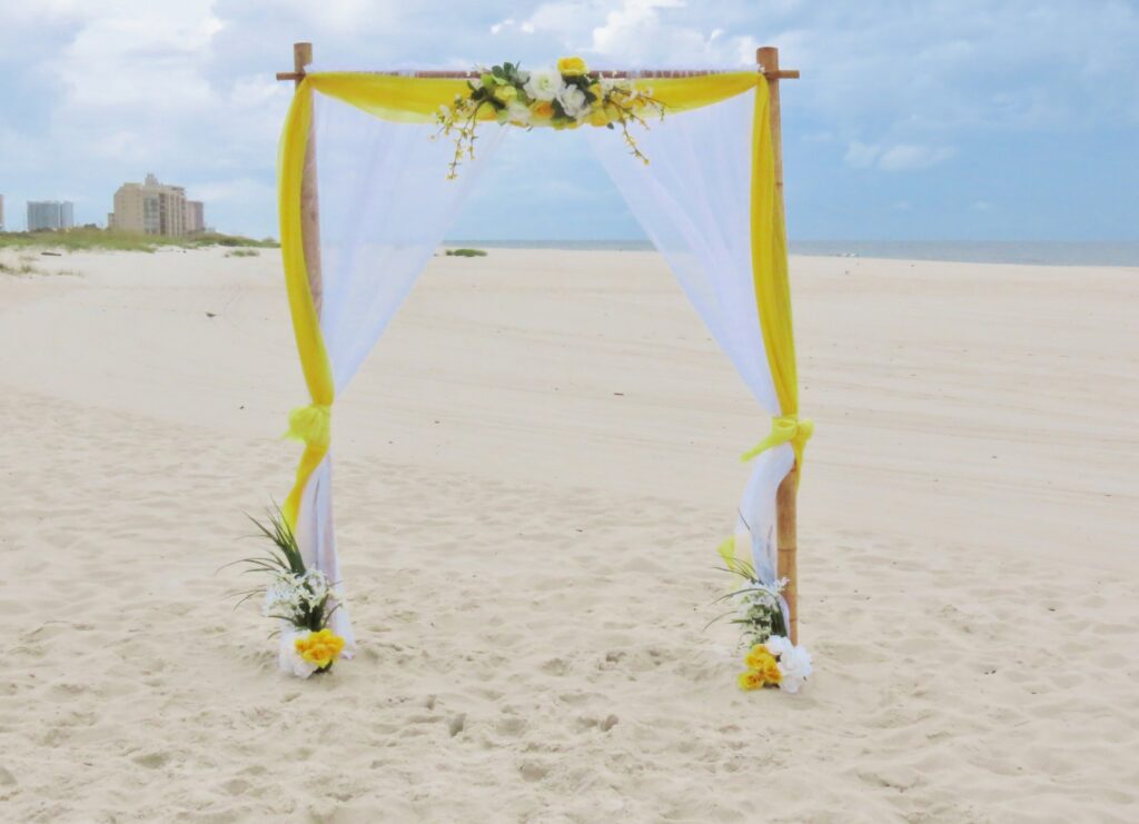 Beach Wedding Ceremeony packages by Beach Weddings Alabama