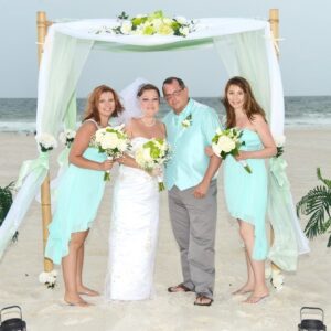 Gulf Shores wedding by Beach Weddings Alabama