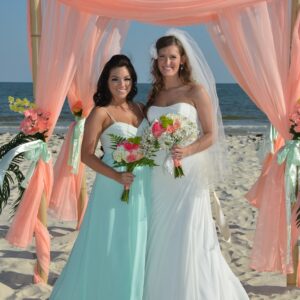 Seafoam Beach Wedding by Beach Weddings Alabama