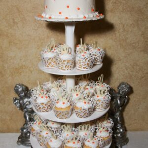 Amazing cupcake wedding tower by Beach Weddings Alabama