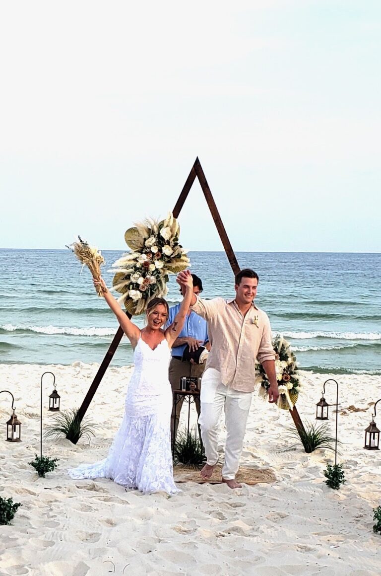 Modern Beach Weddings in Alabama